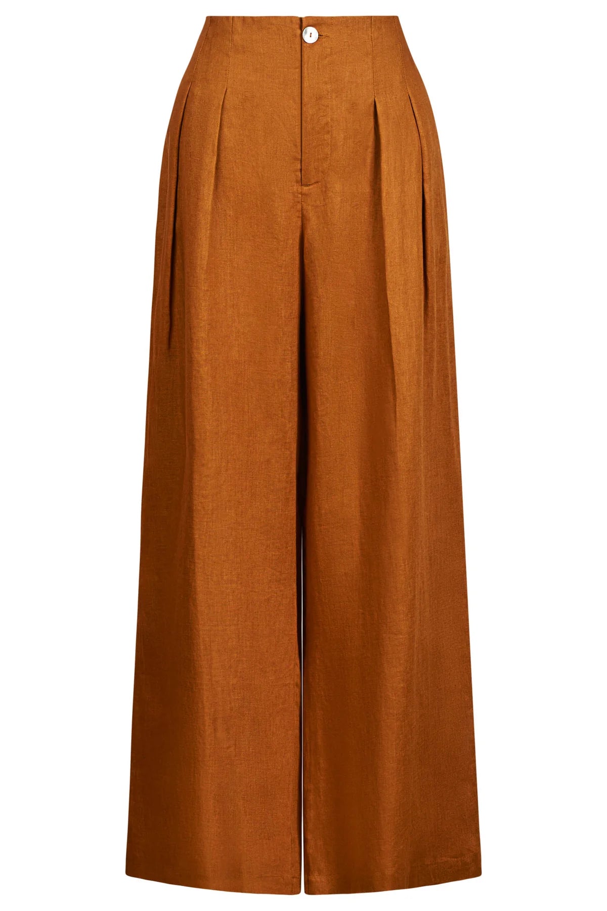 Miramar Palazzo Pant - Caramel