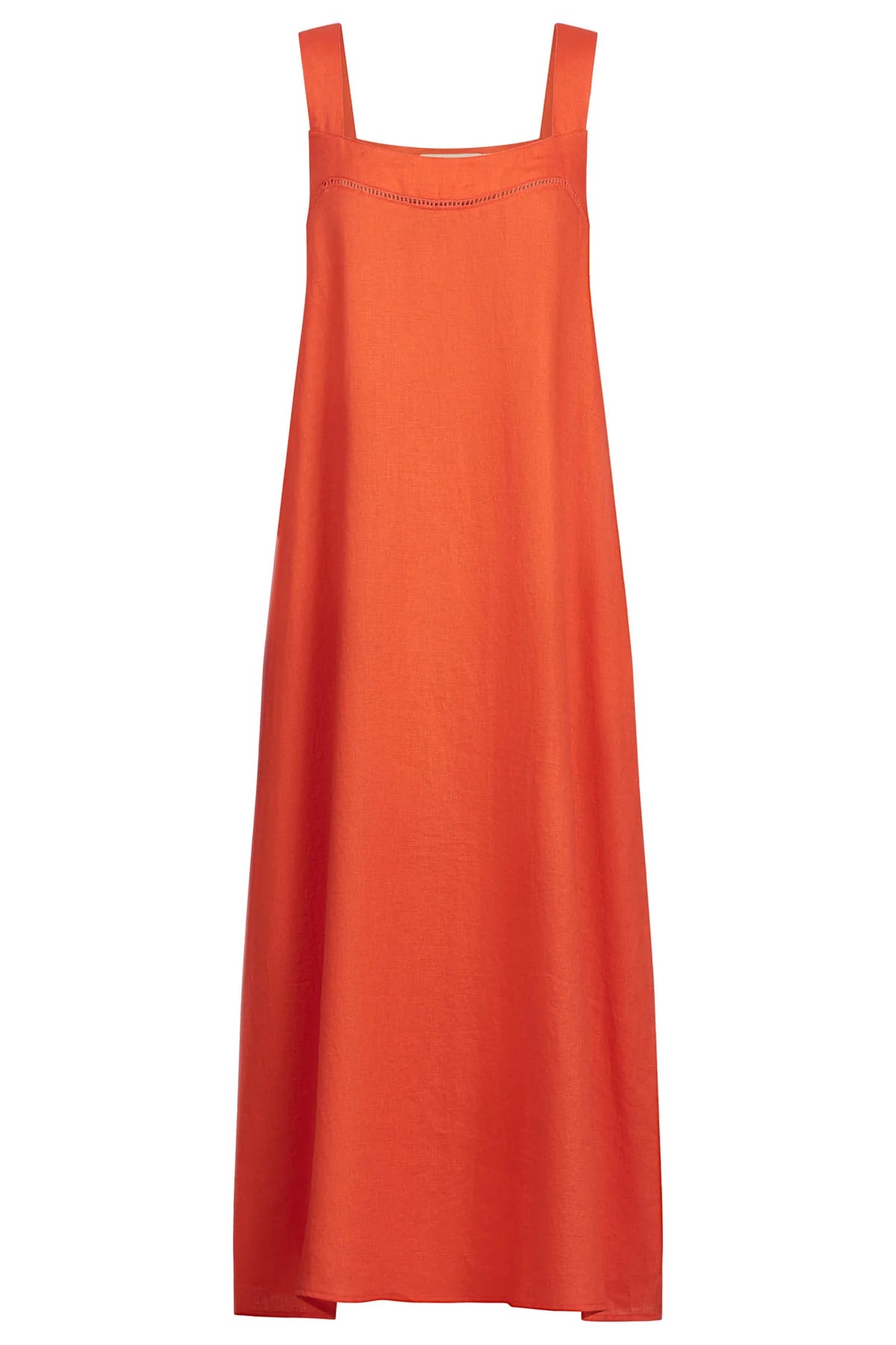 Miramar Tank Maxi Dress - Coral