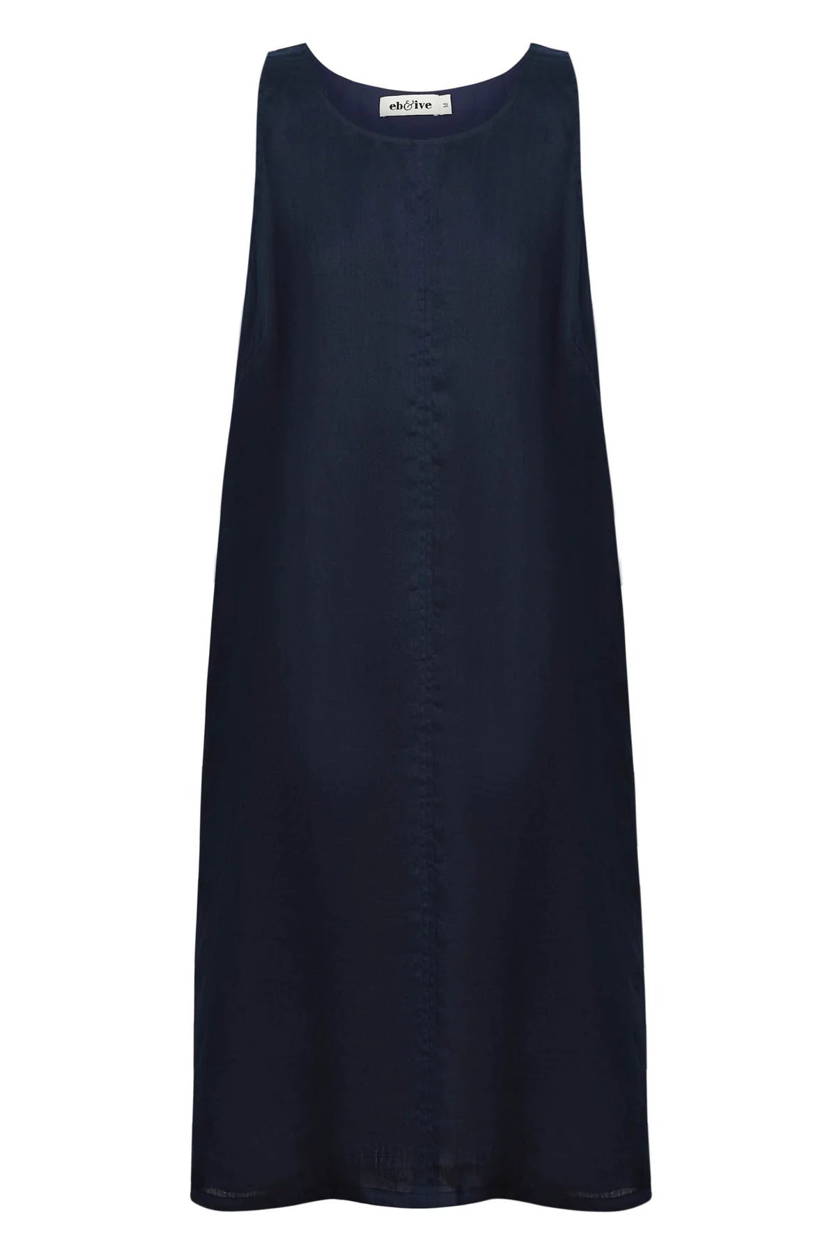 Studio Midi Dress - Navy