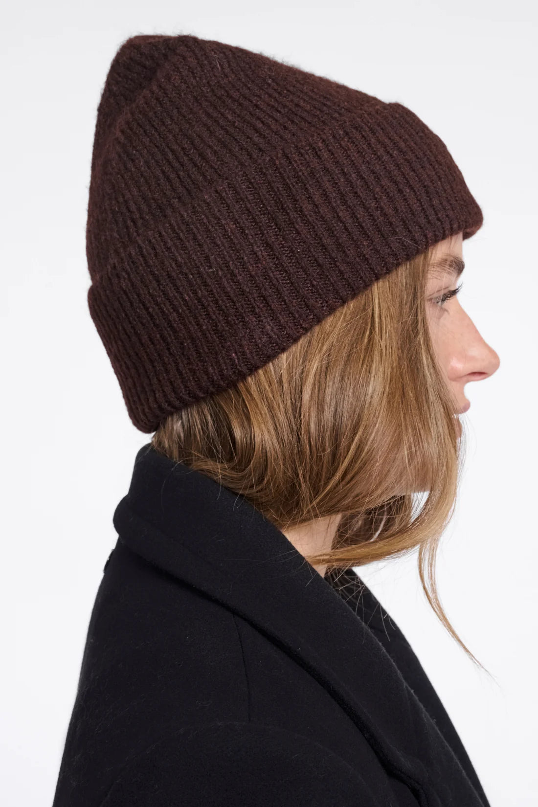 Katia Beanie Dark Brown