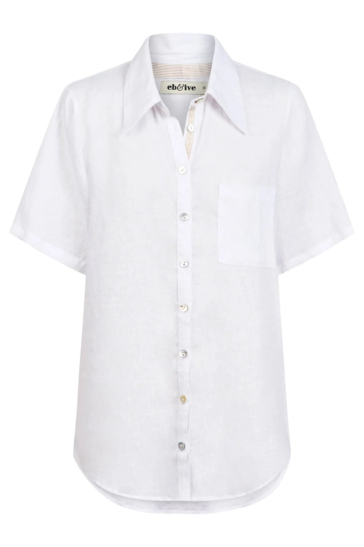 Studio Short Sleeve Shirt White