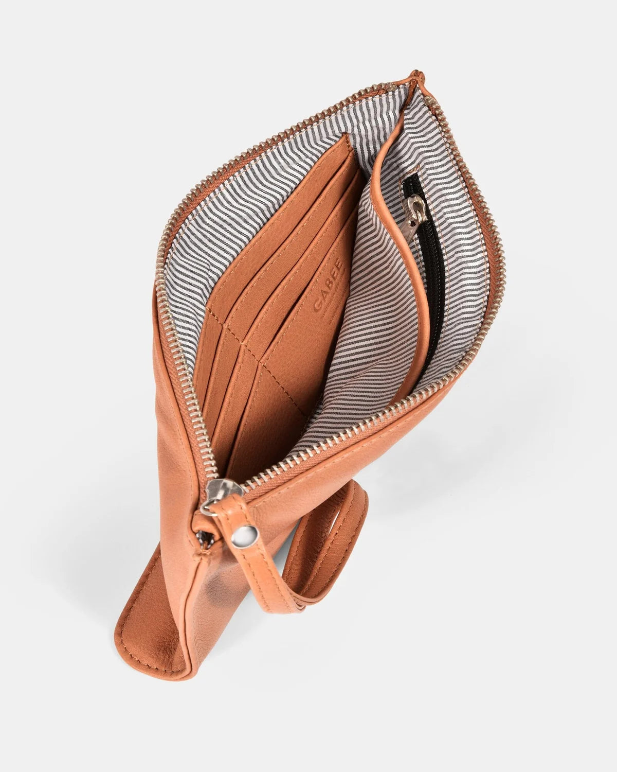 MERCER-SOFT LEATHER PURSE - TAN