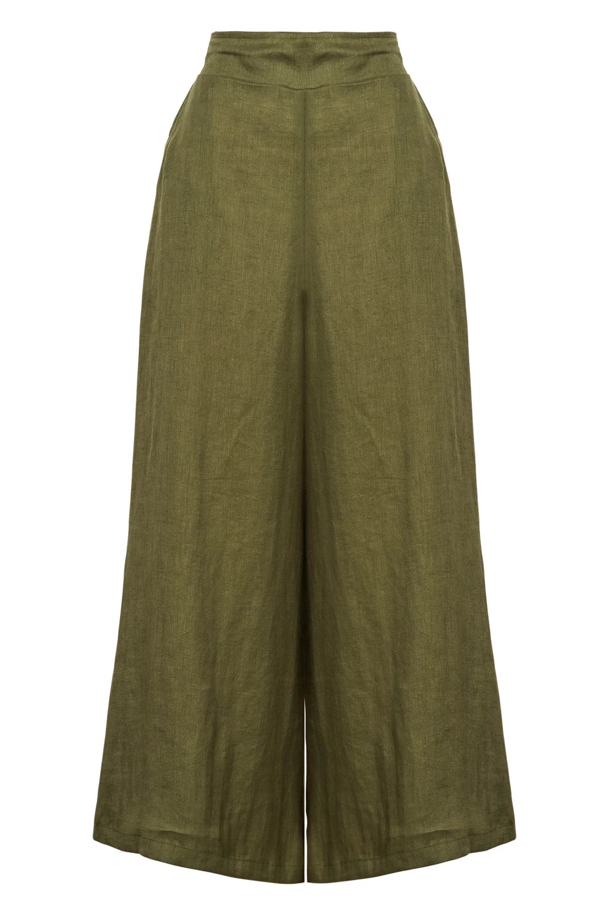 Studio Crop Pant Khaki