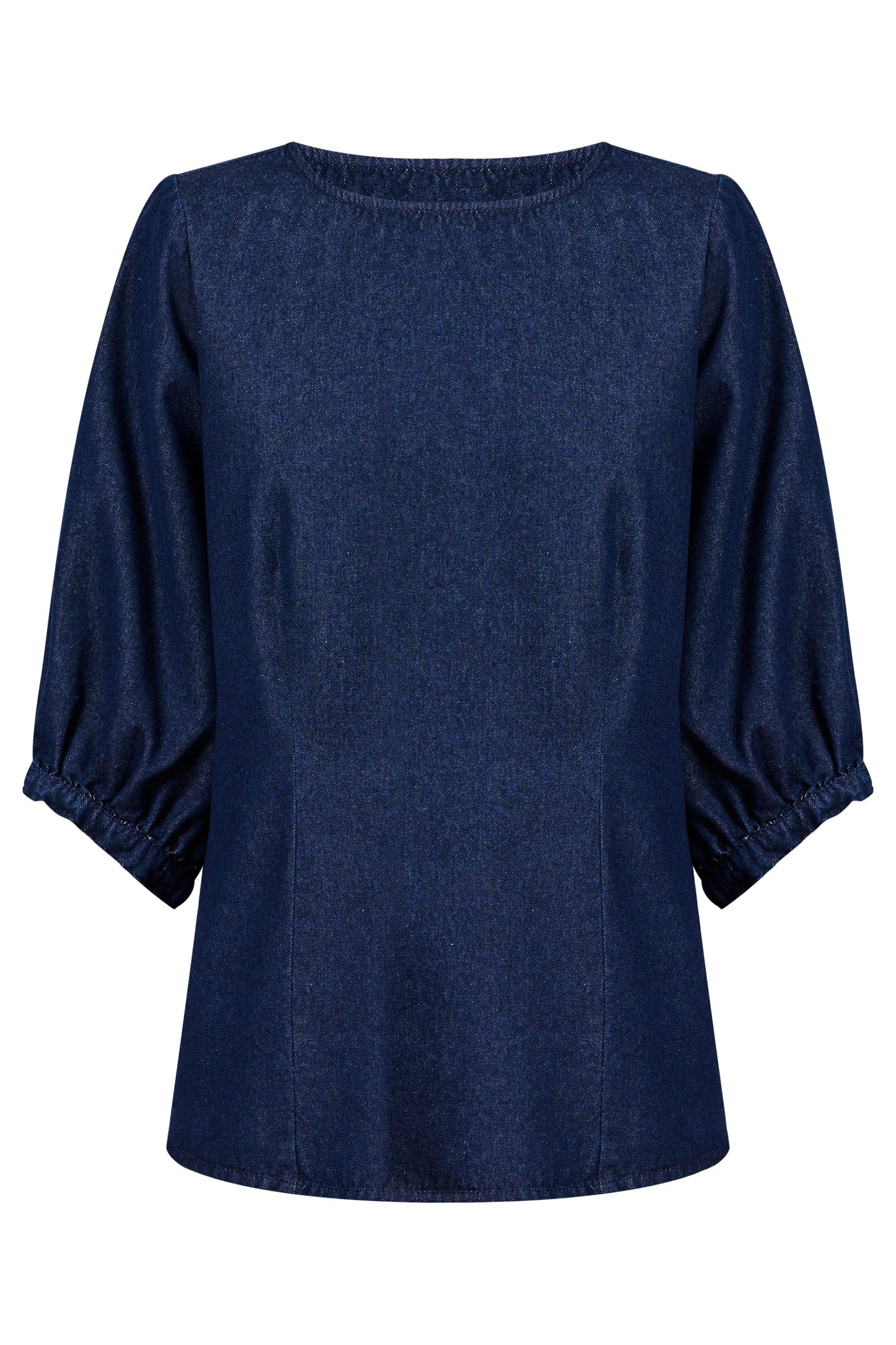 Sloane Denim Top Indigo
