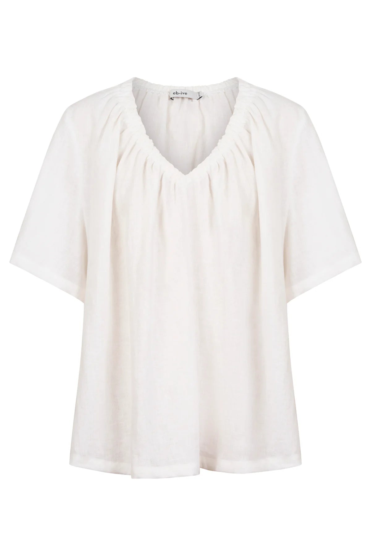 Cove Relaxed Top - White (One Size)