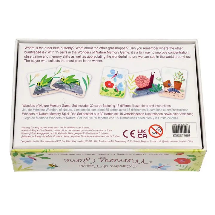Memory Game - Wonders of Nature