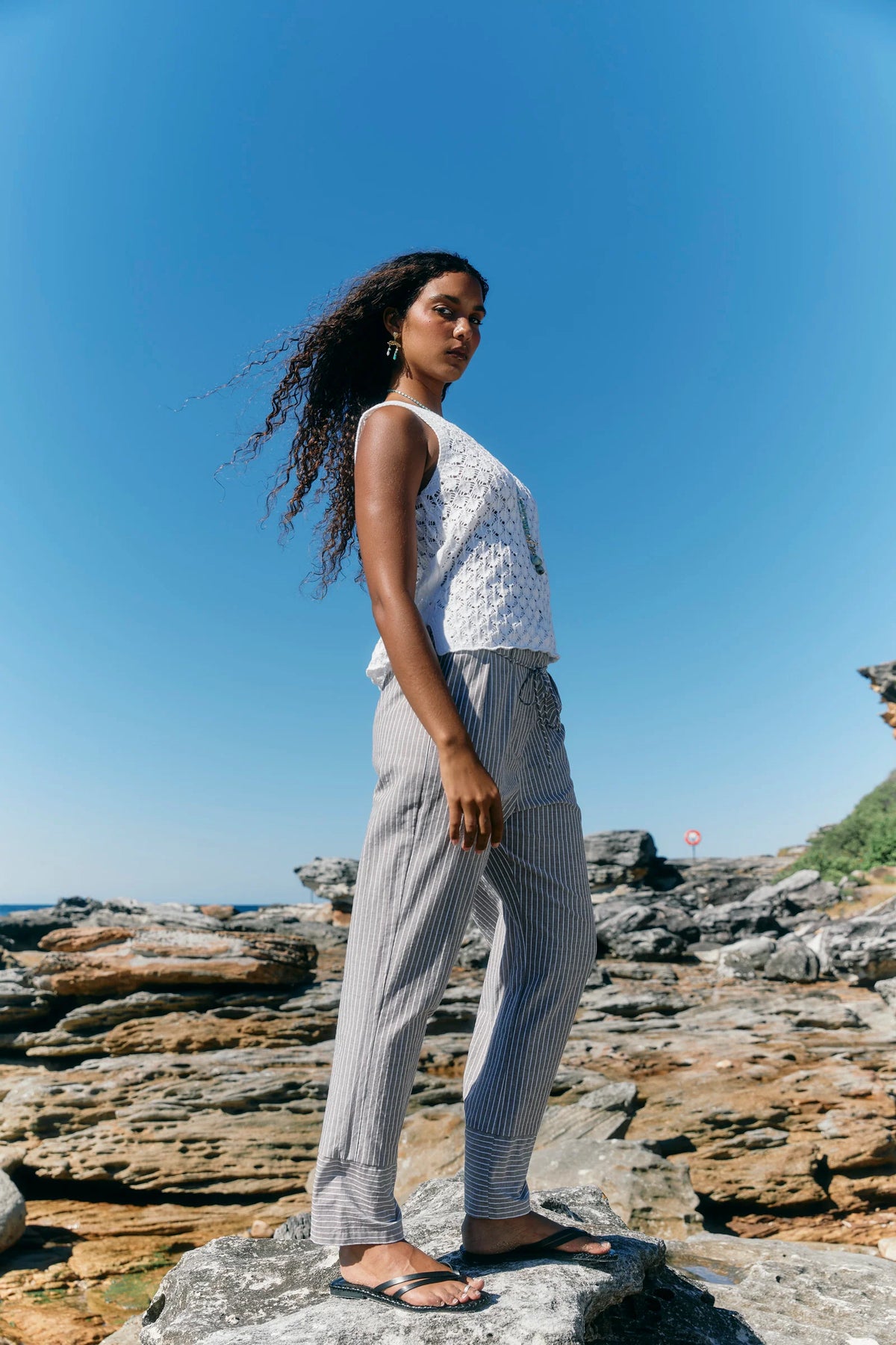 Lyndell Pant - Taupe