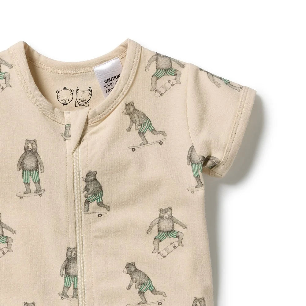 Skater Club Organic Boyleg Zipsuit