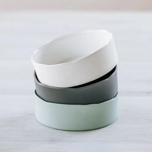 Flax Vue Bowl 12 diameter White