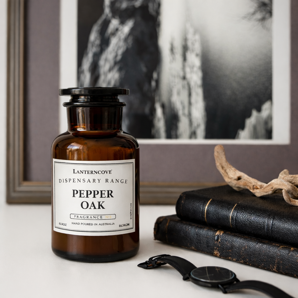 Dispensary – 14.5 oz Soy Wax Candle – Pepper Oak
