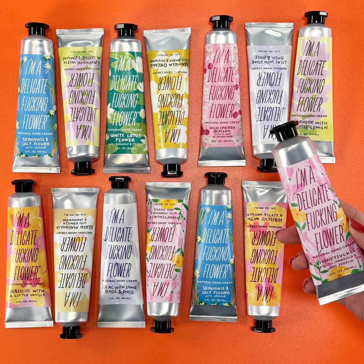 Delicate Fucking Flower Hand Cream - Jasmine with Orange Peel & Pear