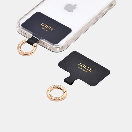 Universal Crossbody Phone Strap Connector Gold
