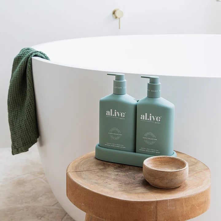 Kaffir Lime & Green Tea Hand & Body Wash/Lotion Duo