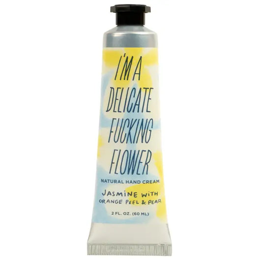 Delicate Fucking Flower Hand Cream  - Jasmine with Orange Peel & Pear
