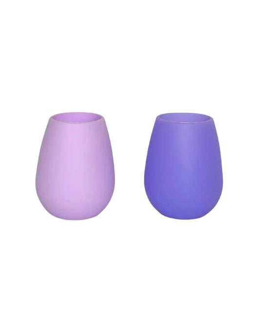 Fegg Silicone Unbreakable Glasses Tanzanite &  Amethyst
