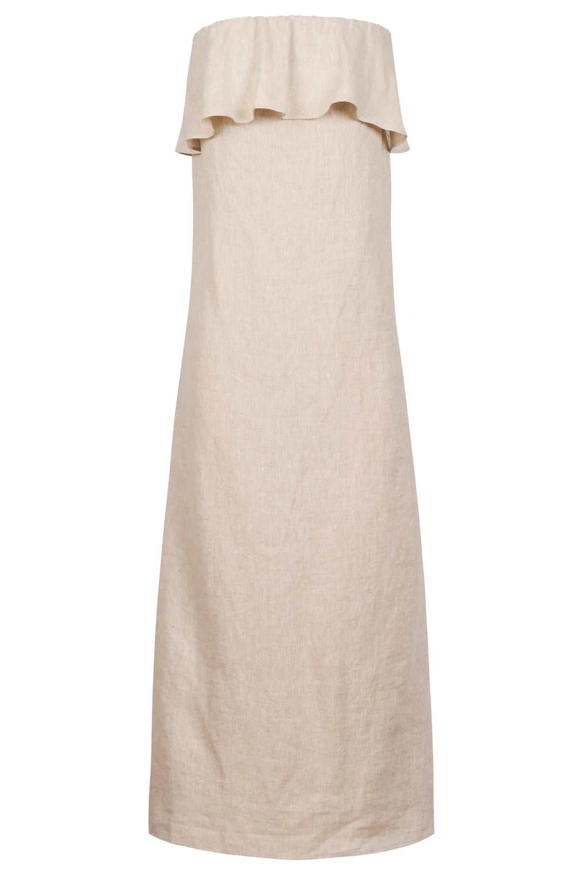 Maris Strapless Dress - Tusk