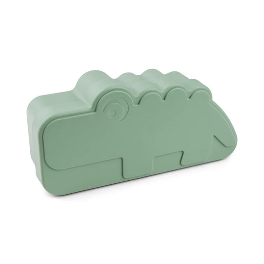 Kiddish lunch box Croco Green