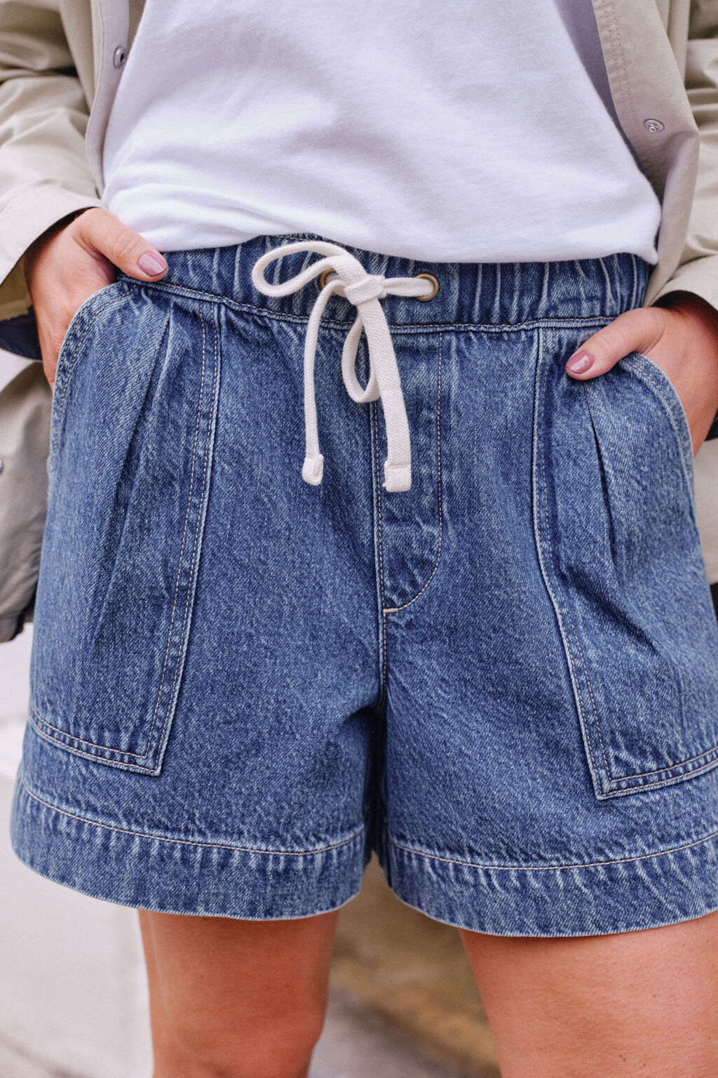 DARCY RELAXED EVERYDAY SHORT / FRESH INDIGO