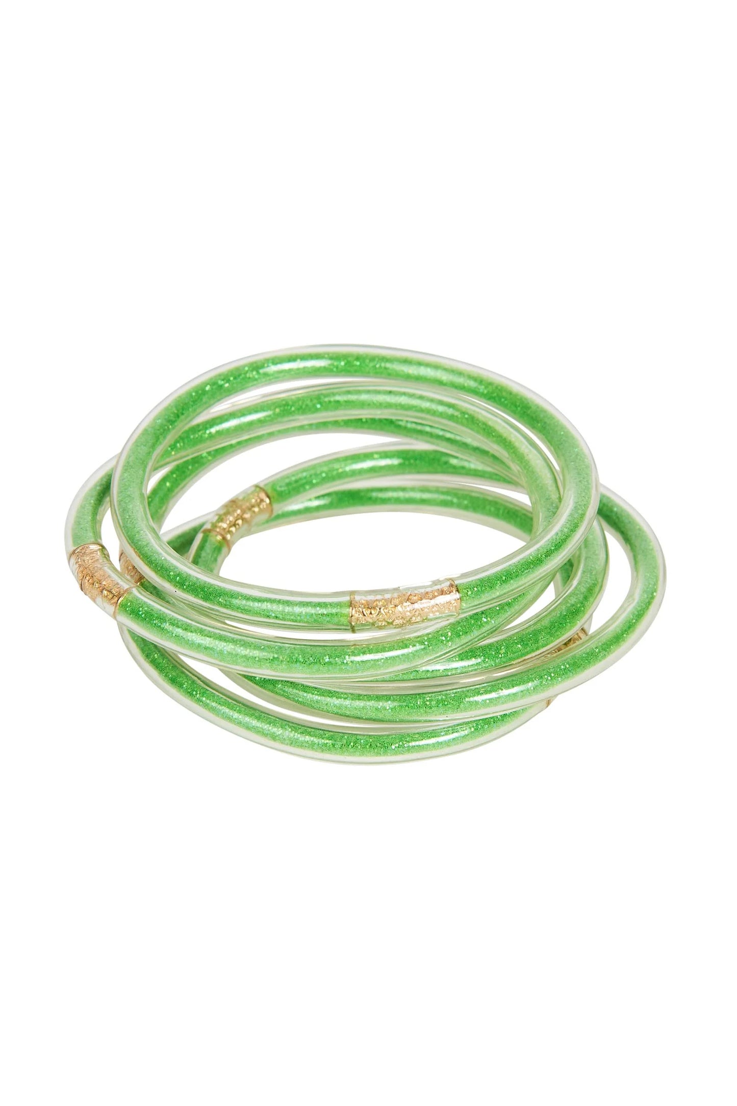 Rio Bangle Set - Key Lime
