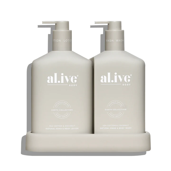 Sea Cotton & Coconut Hand & Body Wash/Lotion Duo