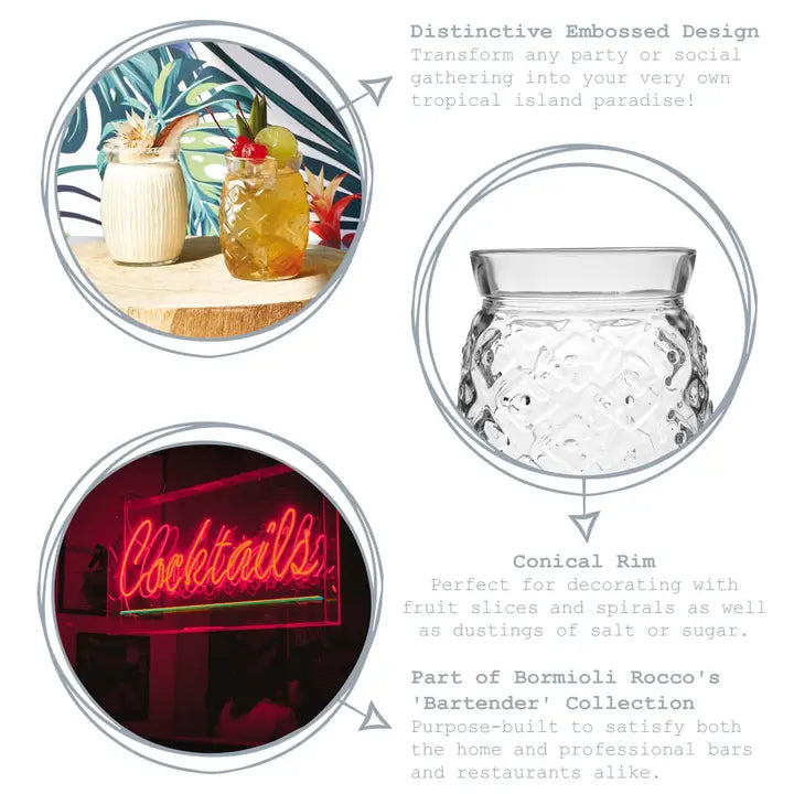 Sour Pineapple Cocktail Glass - 440 ml