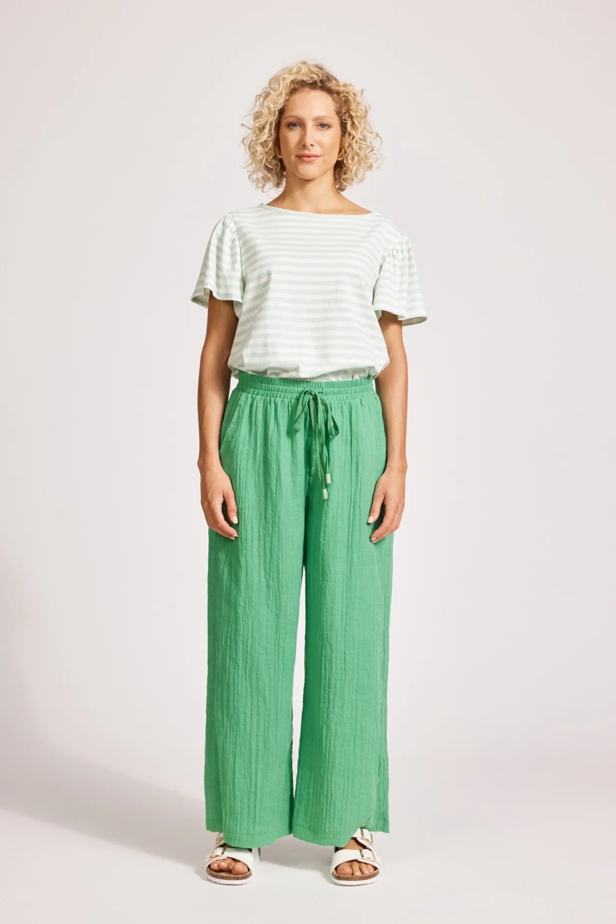 Orsula Crop Pant Jade