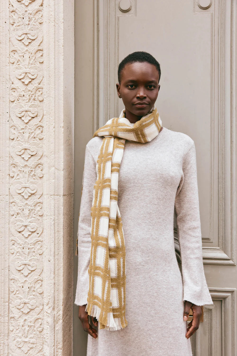 Aman Scarf - Chartruese