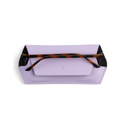 Fox and Leo glasses case - Lilac