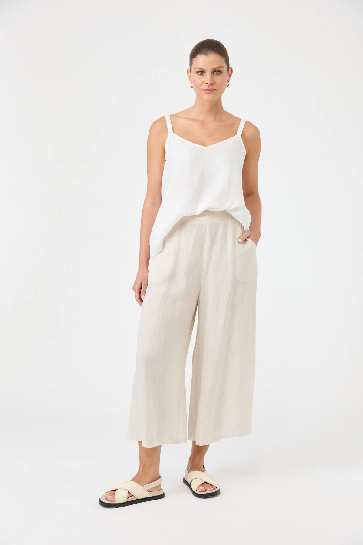 Studio Crop Pant Tusk