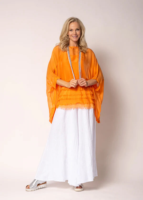 Diana Linen Pant White