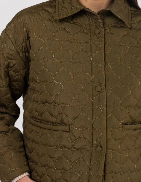 Heartly Jacket Army