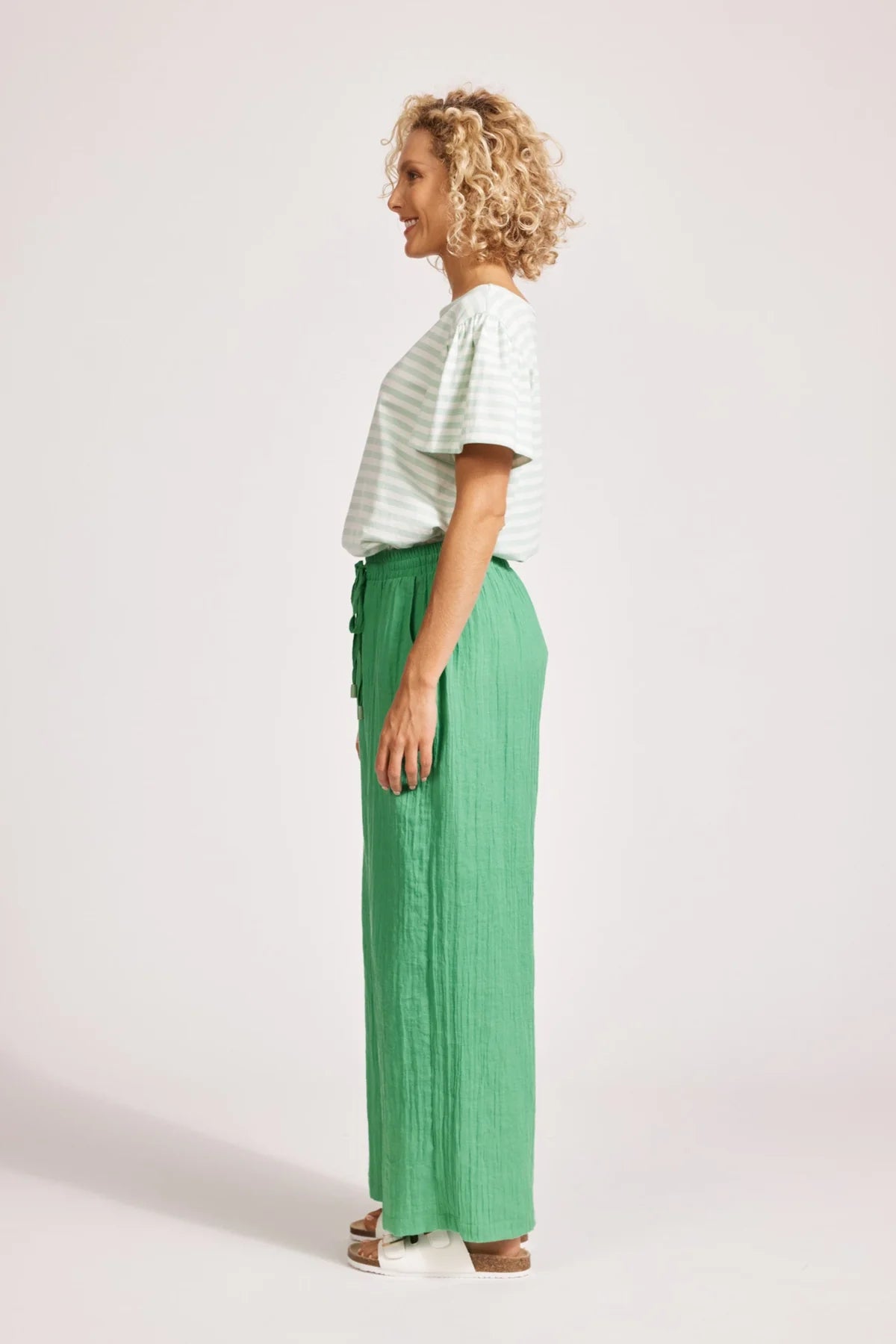 Orsula Crop Pant Jade