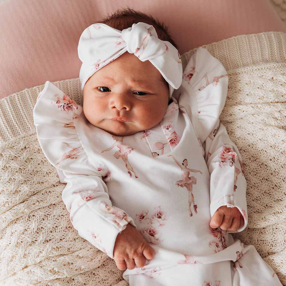 Ballerina Organic Baby Growsuit