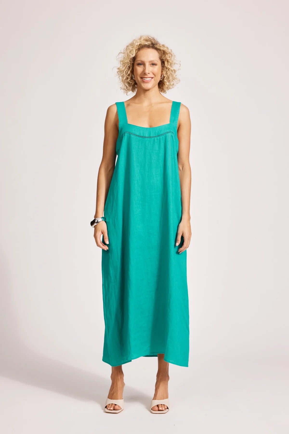 Miramar Tank Maxi Dress - Lagoon