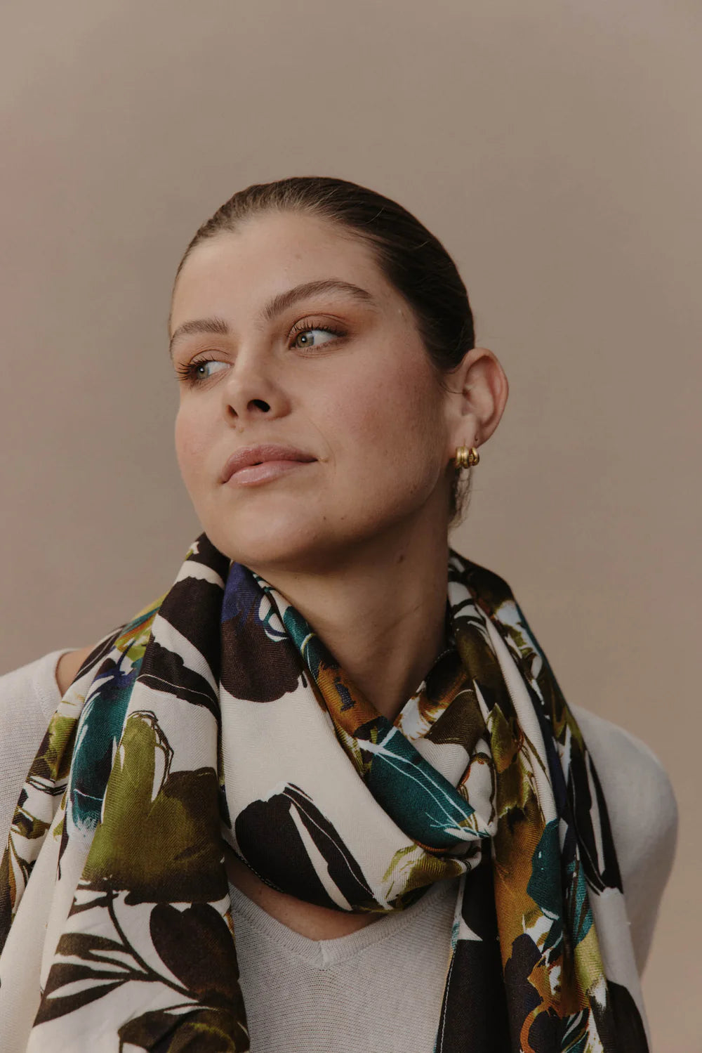 Elsie Scarf - Botanical Tus