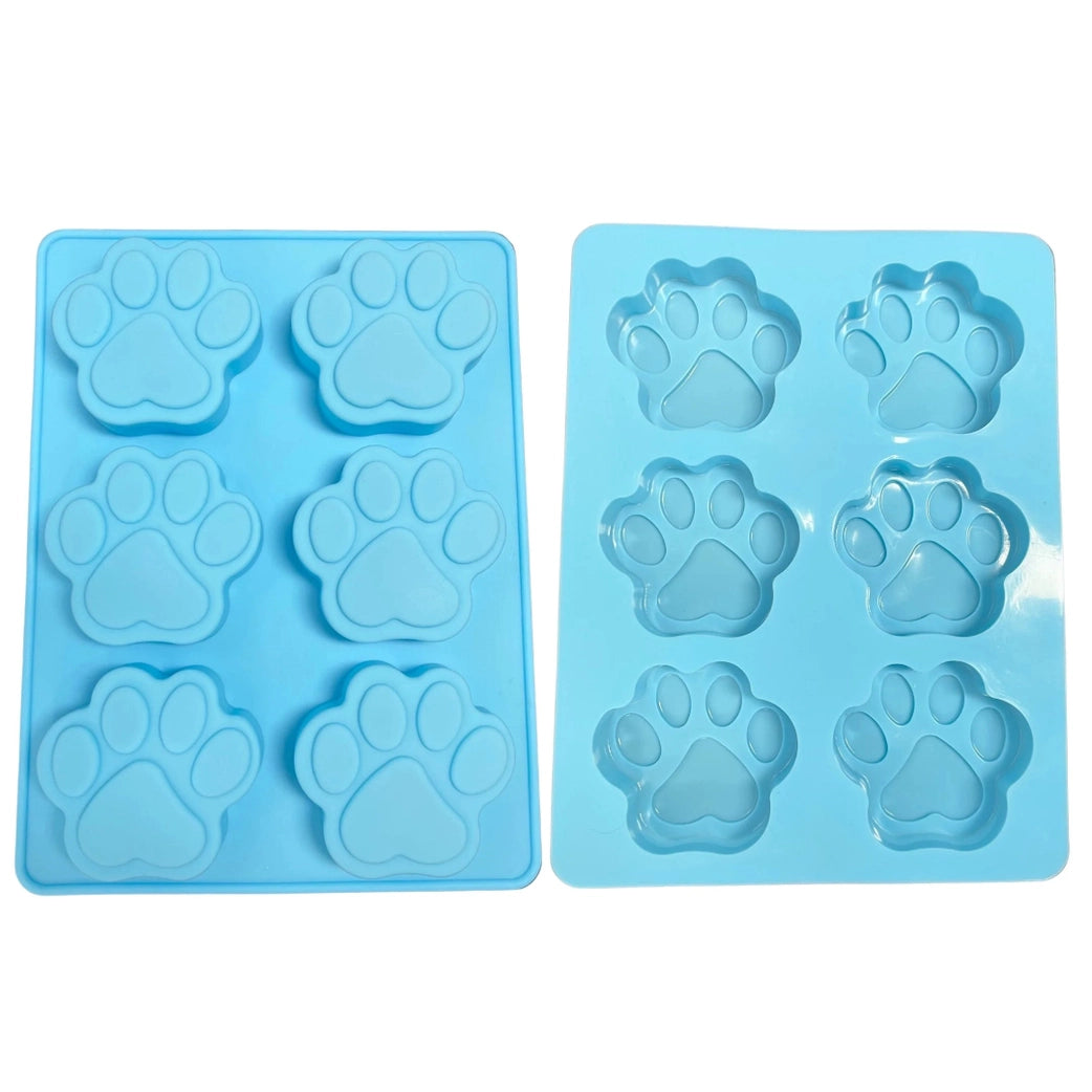 Paws Silicone Mould - Blue