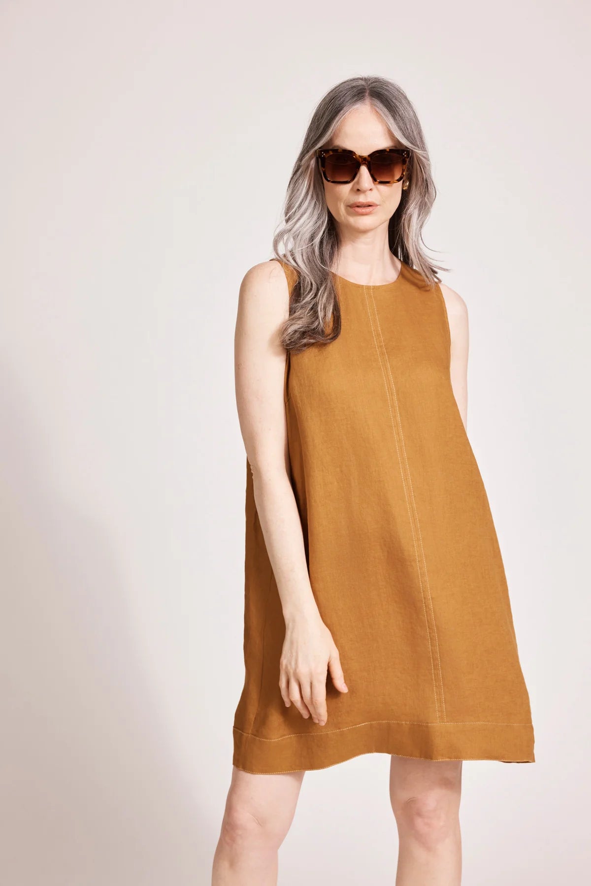Miramar Tank Dress - Caramel