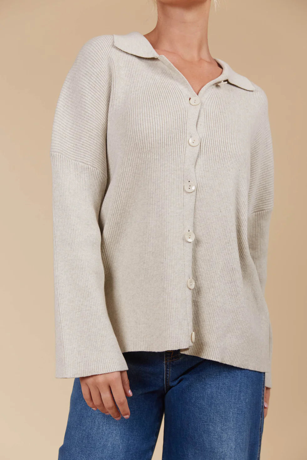 Tala Knit Shirt - Canvas