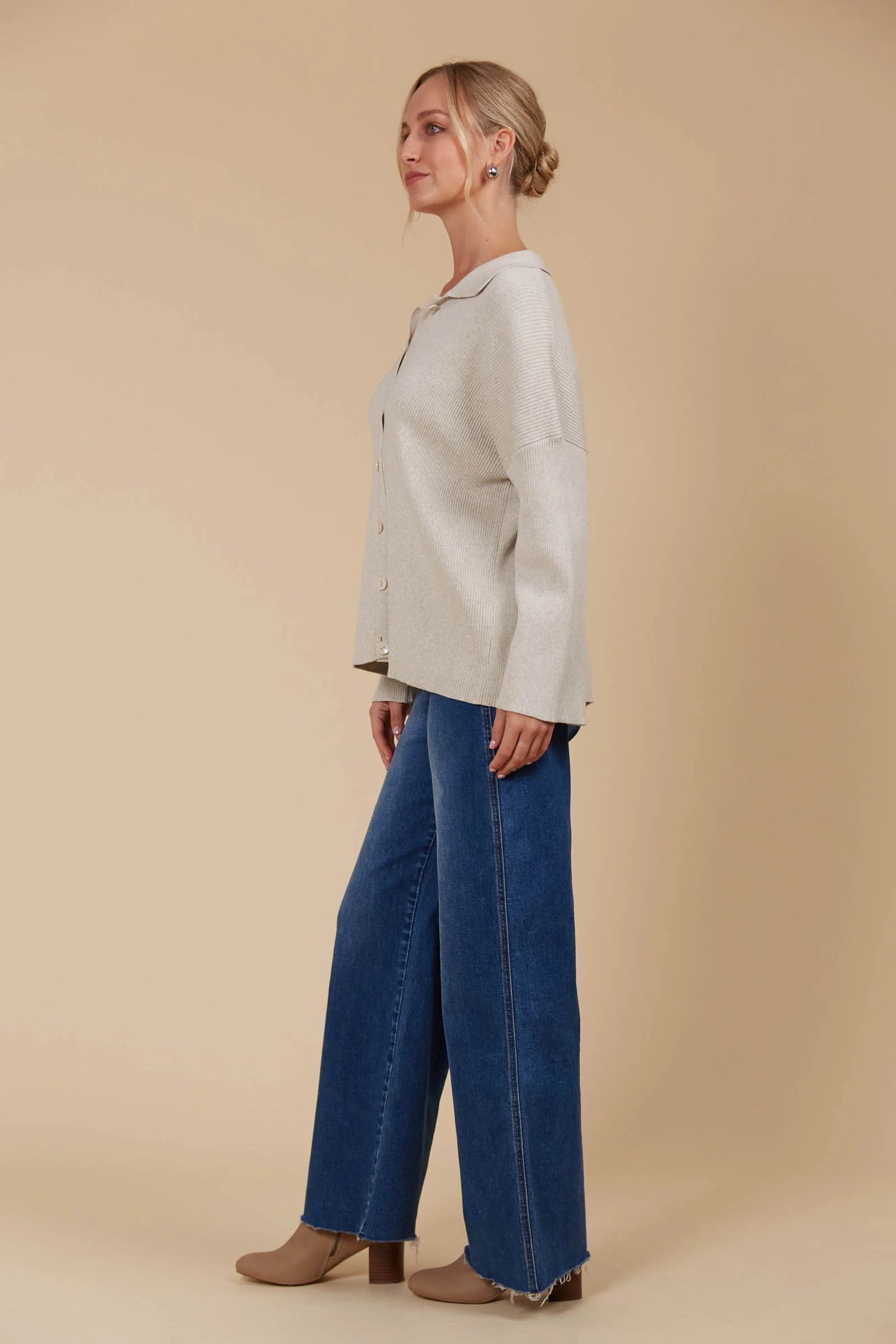 Tala Knit Shirt - Canvas