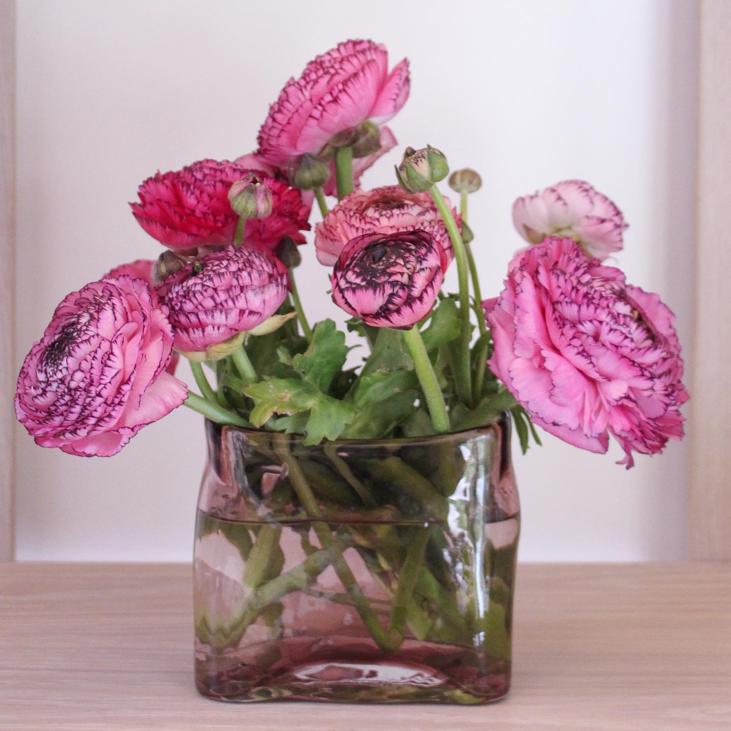 Block Vase Rose Small