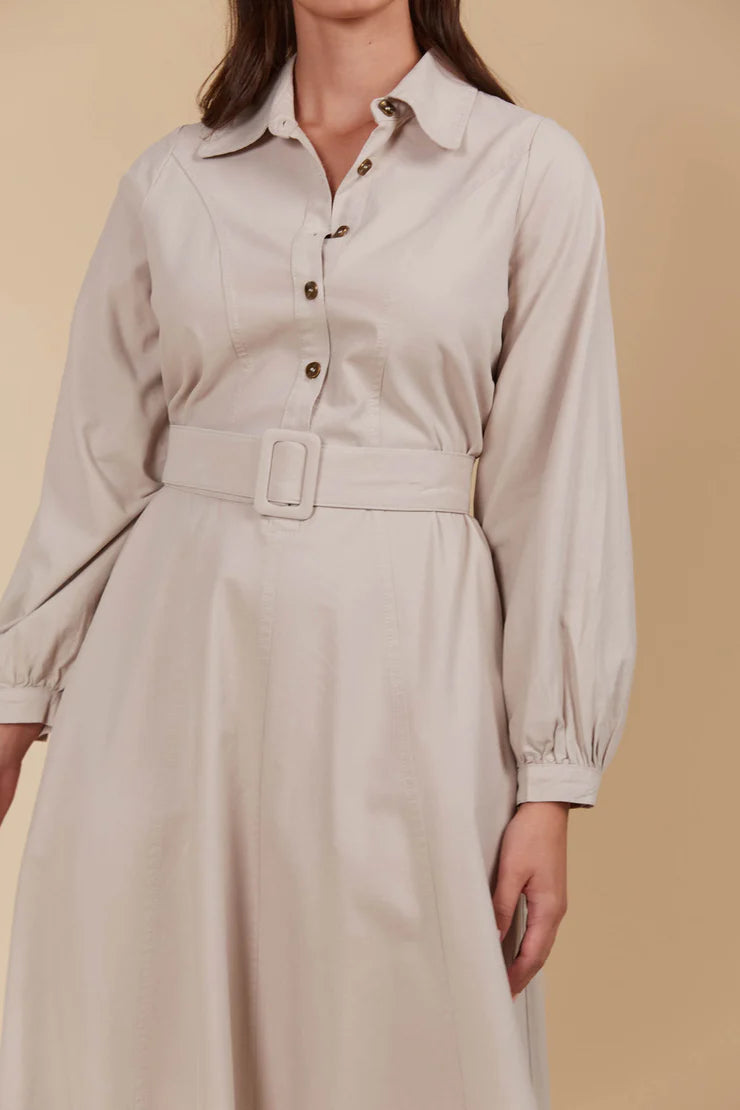 Freya Dress - Canvas