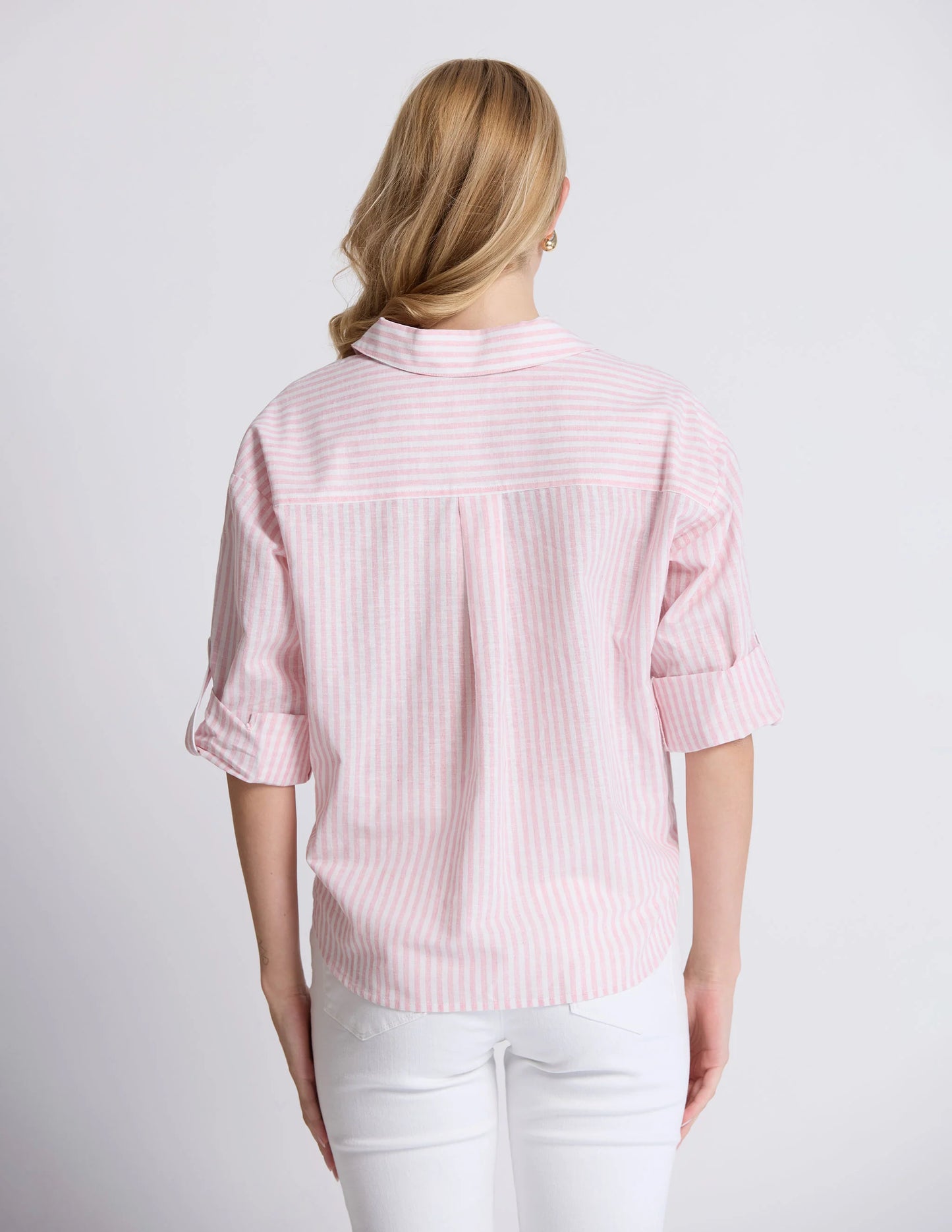 On Repeat Blouse Rose Stripe