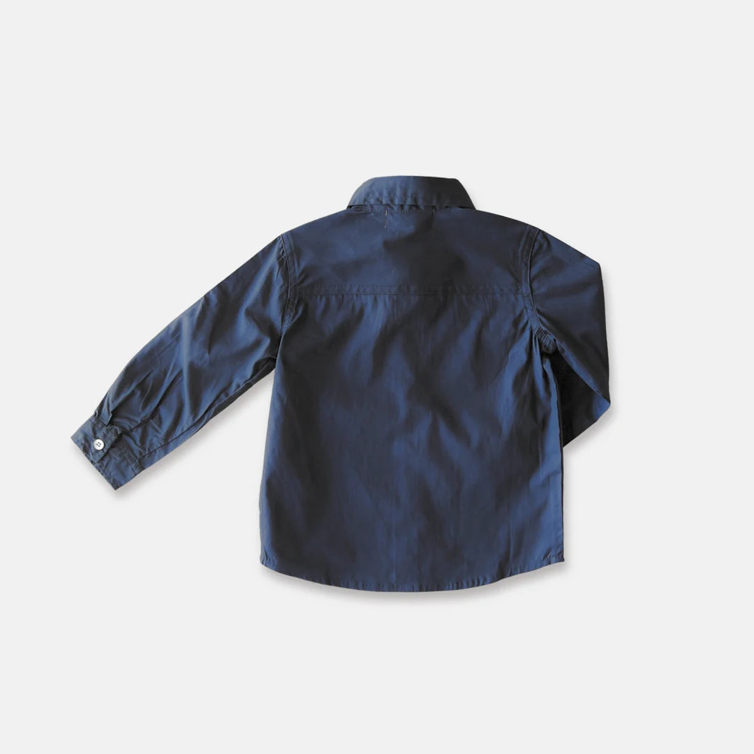 Boys Oxford Dress Shirt - Navy