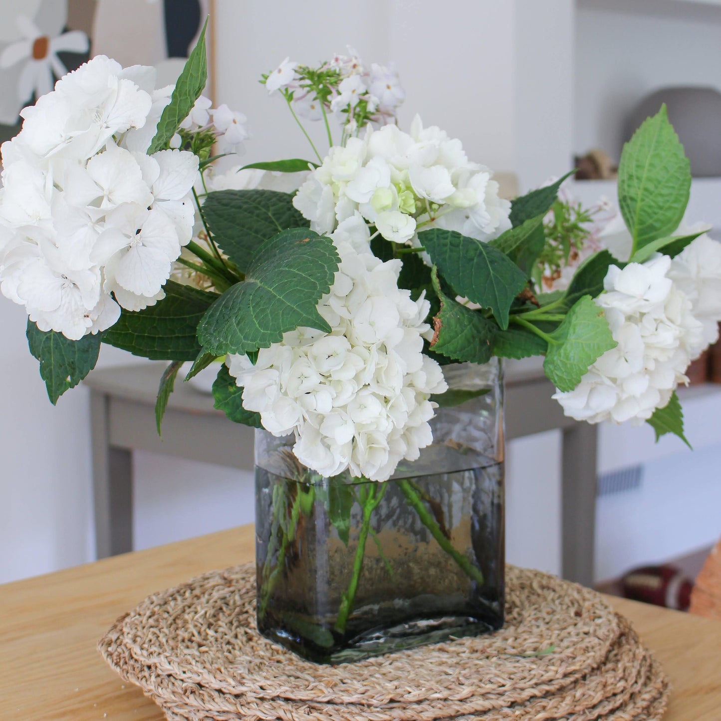 Block Vase Storm Large