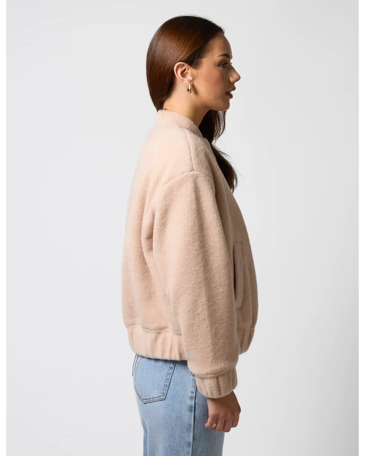 BOMBER JACKET BUTTERCREAM