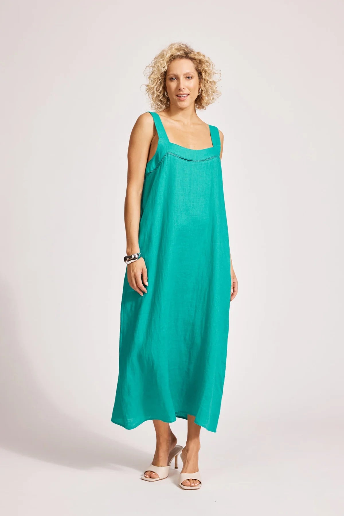 Miramar Tank Maxi Dress - Lagoon