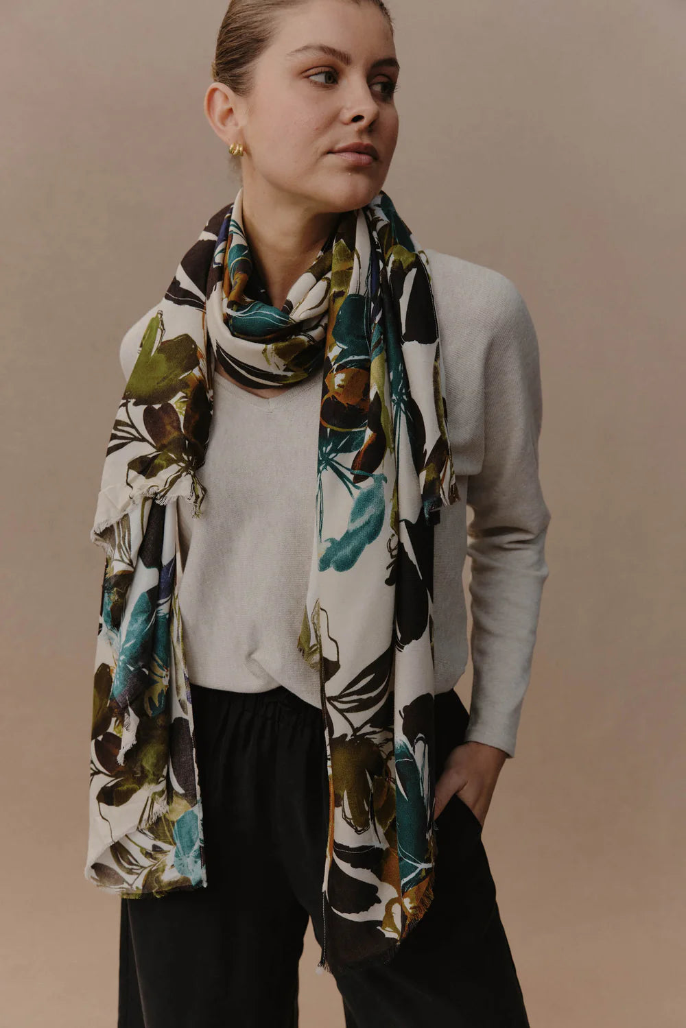 Elsie Scarf - Botanical Tus