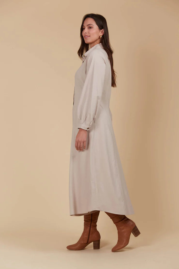 Freya Dress - Canvas