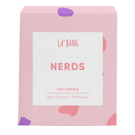Wooden Wick Candle - Nerds