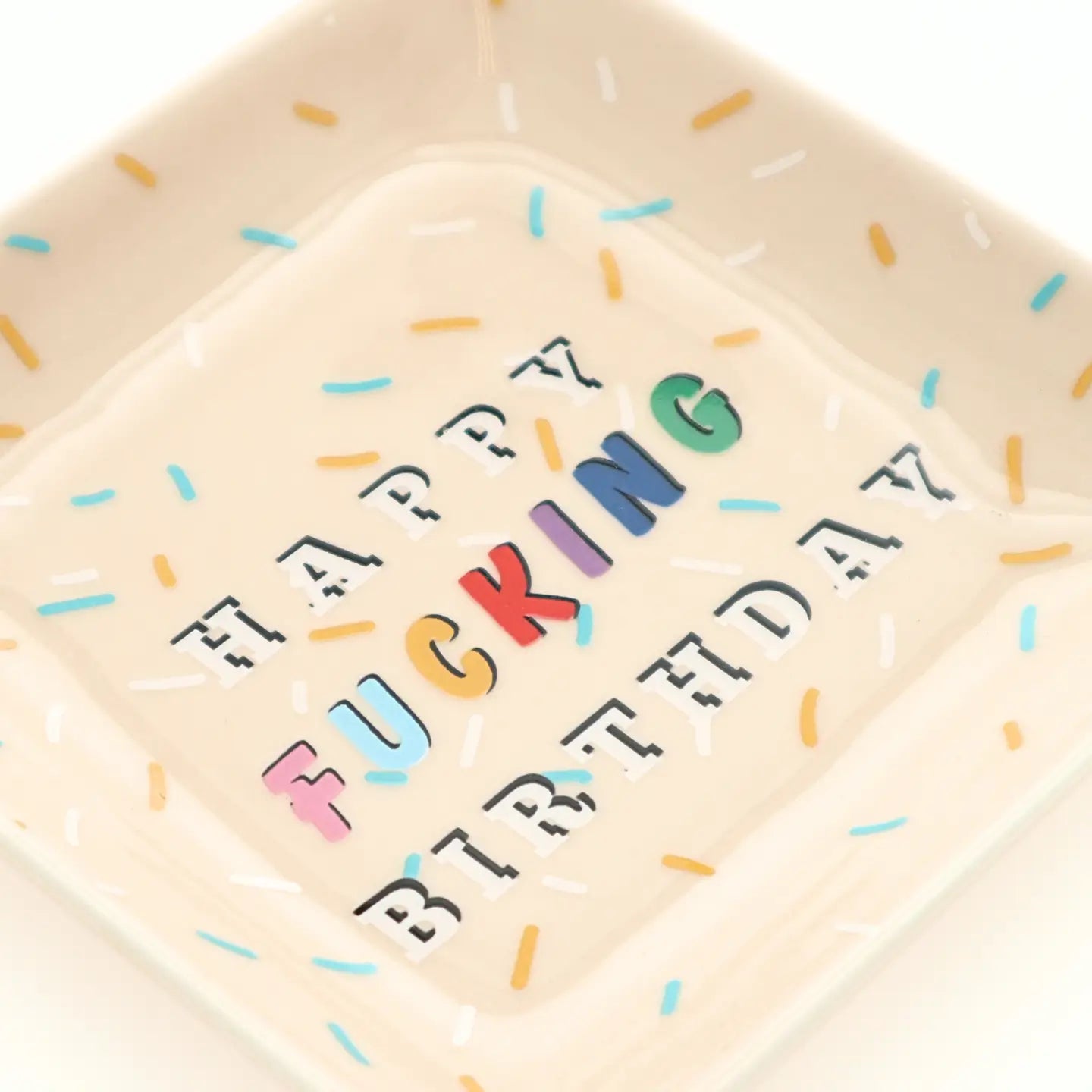 Trinket Tray - Happy Fucking Birthday